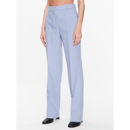 Calvin Klein Szövet nadrág Essential Slim Straight K20K205188 Kék Regular Fit