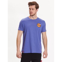 Alpha Industries Póló NASA Davinci T 136508 Lila Regular Fit