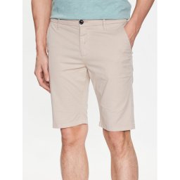 Guess Szövet rövidnadrág Myron M3GD18 WFBZ3 Bézs Slim Fit