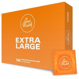 Love Match - Extra Large nagyméretű óvszer (144 db)