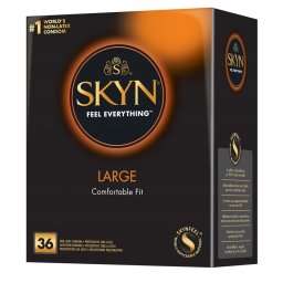 Skyn - Large latexmentes, nagyméretű óvszer (36 db)