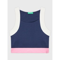 United Colors Of Benetton Felső 3P4ZCH00O Színes Slim Fit