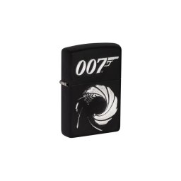 49329 Zippo öngyújtó matt fekete, 007 logo