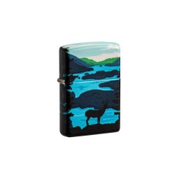 49483 Zippo öngyújtó tájkép szarvassal