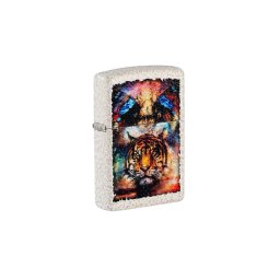 49579 Zippo öngyújtó higanyüveg színben, bengáli tigris
