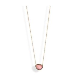 Victoria Rose gold színű rózsaszín köves nyaklánc