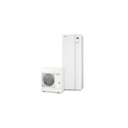 FUJITSU WATERSTAGE COMFORT LEVEGŐ-VÍZ HŐSZIVATTYÚ HMV TARTÁLLYAL 10 KW