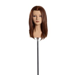 L'Image Nina Szemléltetőfej természetes haj (30 cm) (OMC 2303)