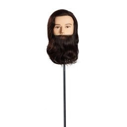 L'Image Max Szemléltetőfej természetes haj (25 cm) (1213WB)