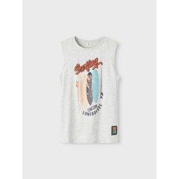 NAME IT Felső 13213982 Szürke Regular Fit