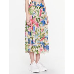 NAF NAF Szoknya Laquarelle XENJ35 Bézs Regular Fit