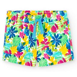 pamut nyári short virágos