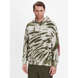 Alpha Industries Pulóver Tie Dye 106335 Színes Regular Fit