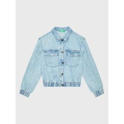 United Colors Of Benetton Farmer kabát 25HHCN02E Kék Regular Fit