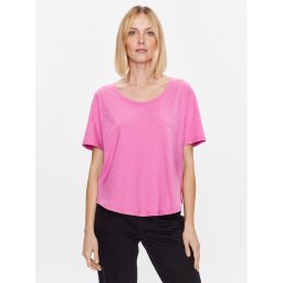 United Colors Of Benetton Póló 3BVXD1033 Rózsaszín Relaxed Fit