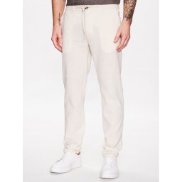 Lindbergh Szövet nadrág 30-008003 Bézs Tapered Fit