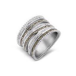 Victoria Ezüst színű köves gyűrű