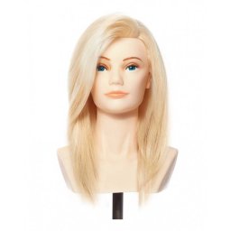 Pivot - Point Agatha vállas szemléltetőfej természetes haj (25-40cm)