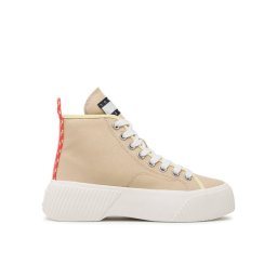 Tommy Jeans Sportcipő Vulc Plat. Canvas Mc EN0EN02091 Bézs