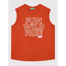 United Colors Of Benetton Felső 3096CH004 Piros Regular Fit