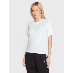 adidas Póló Always Original Laced HK5063 Kék Loose Fit