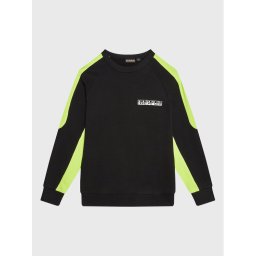 Napapijri Pulóver B-Pinta NP0A4GXC M Fekete Regular Fit