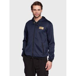EA7 Emporio Armani Pulóver 6LPM31 PJHXZ 1554 Sötétkék Regular Fit