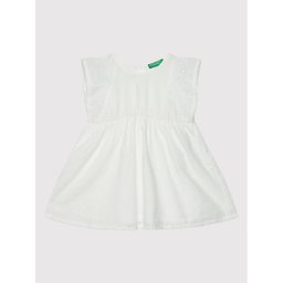 United Colors Of Benetton Nyári ruha 4POCGV00B Fehér Regular Fit