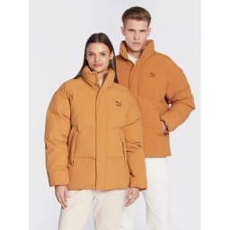 Puma Pehelykabát Unisex Classics 53557374 Barna Oversize