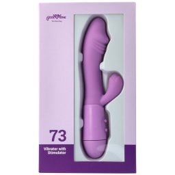 Pick & love No.73 akkumulátoros, klitoriszágas, kétmotoros vibrátor.