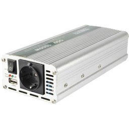 Feszültségátalakító, 1000/2000W, USB aljzat SAI 2000USB