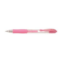 PILOT Zseléstoll, 0,32 mm, nyomógombos, PILOT "G-2 Pastel", rózsaszín
