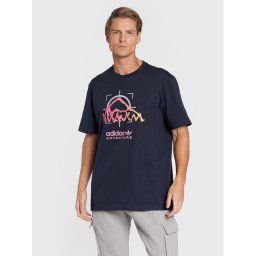 adidas Póló Adventure Ride HK4981 Sötétkék Relaxed Fit
