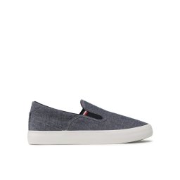 Tommy Hilfiger Teniszcipő Th Hi Vulc Core Low Slip On FM0FM04734 Sötétkék