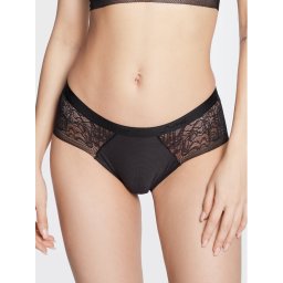 Sloggi Klasszikus alsó Shadow Low Rise Cheeky 10213187 Fekete