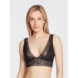 Sloggi Bralette melltartó Shadow 10213033 Fekete