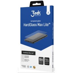 3mk edzett üveg HardGlass Max Lite fekete Apple iPhone 13 / 13 Pro / 14 készülékhez