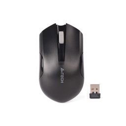 A4tech G3-200NS, V-Track, vezeték nélküli optikai egér, 2,4 GHz, 10 m hatótáv, fekete