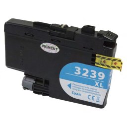 BROTHER LC-3239-XL (LC3239XLC) - kompatibilis patron, cyan (azúrkék)