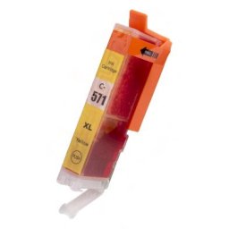 CANON CLI-571-XL (0334C001) - kompatibilis patron, yellow (sárga)
