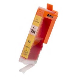 CANON CLI-751 (6457B001) - kompatibilis patron, yellow (sárga)