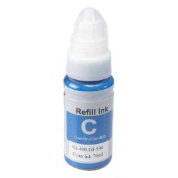 CANON GI-490 (0664C001) - kompatibilis patron, cyan (azúrkék)