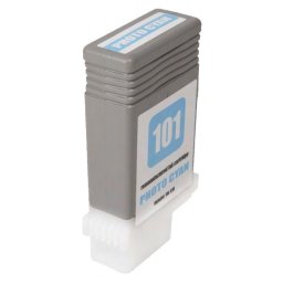 CANON PFI-101 (0887B001) - kompatibilis patron, photo cyan (foto azúrkék)