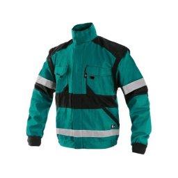 Blúz CXS LUXY BRIGHT, férfi, zöld-fekete, 46-os méret