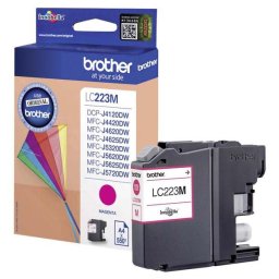 Brother LC-223 (LC223M) - eredeti patron, magenta