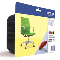 Brother LC-229-XL (LC229XLVALBP) - eredeti patron, black + color (fekete + színes)