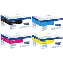 Brother TN426BK, TN426C, TN426M, TN426Y - eredeti toner, black + color (fekete + színes)