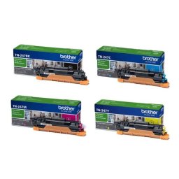 Brother TN247BK, TN247C, TN247M, TN247Y - eredeti toner, black + color (fekete + színes)