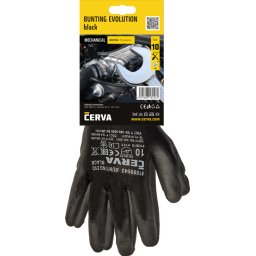 BUNTING EVO BLACK kesztyű buborékfólia - 11