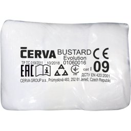 BUSTARD EVO VAM kesztyű + PVC ter fehér 10